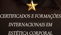 Certificados e formações internacionais em estética corporal